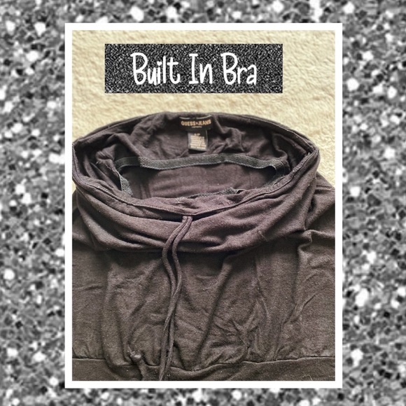 Black Halter Top by Guess - Picture 4 of 4